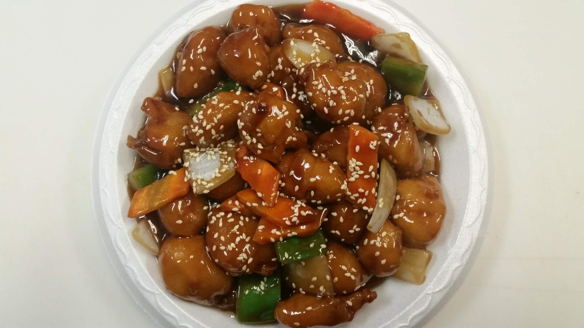 Order Sesame Chicken Special food online from Golden Wok store, Indianapolis on bringmethat.com