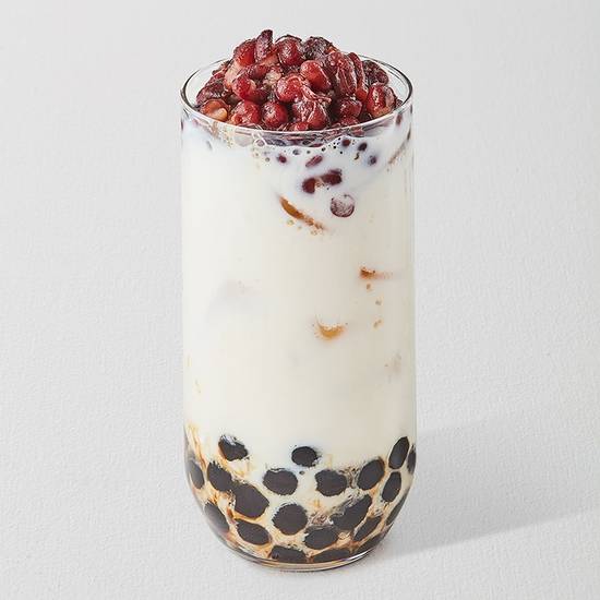 Order Red Bean Boba Milk food online from Sunright Tea Studio store, Artesia on bringmethat.com