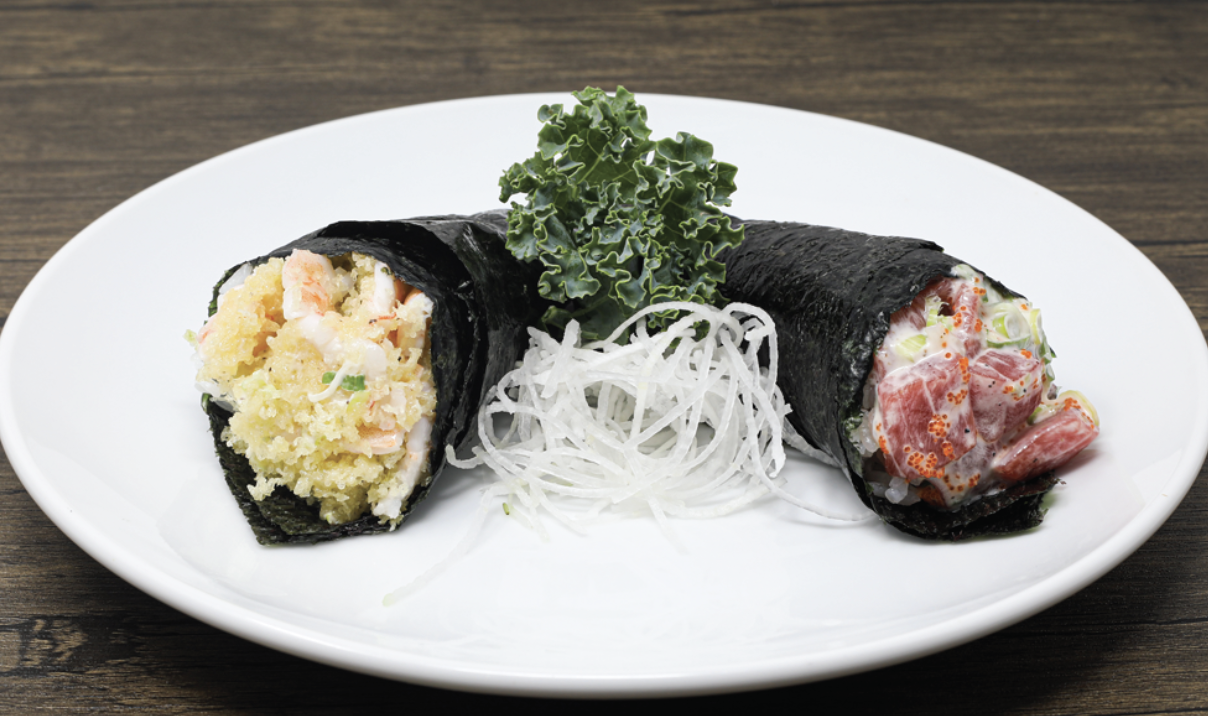 Order Crunch & Soft Hand Roll food online from Tenno Sushi store, Los Angeles on bringmethat.com