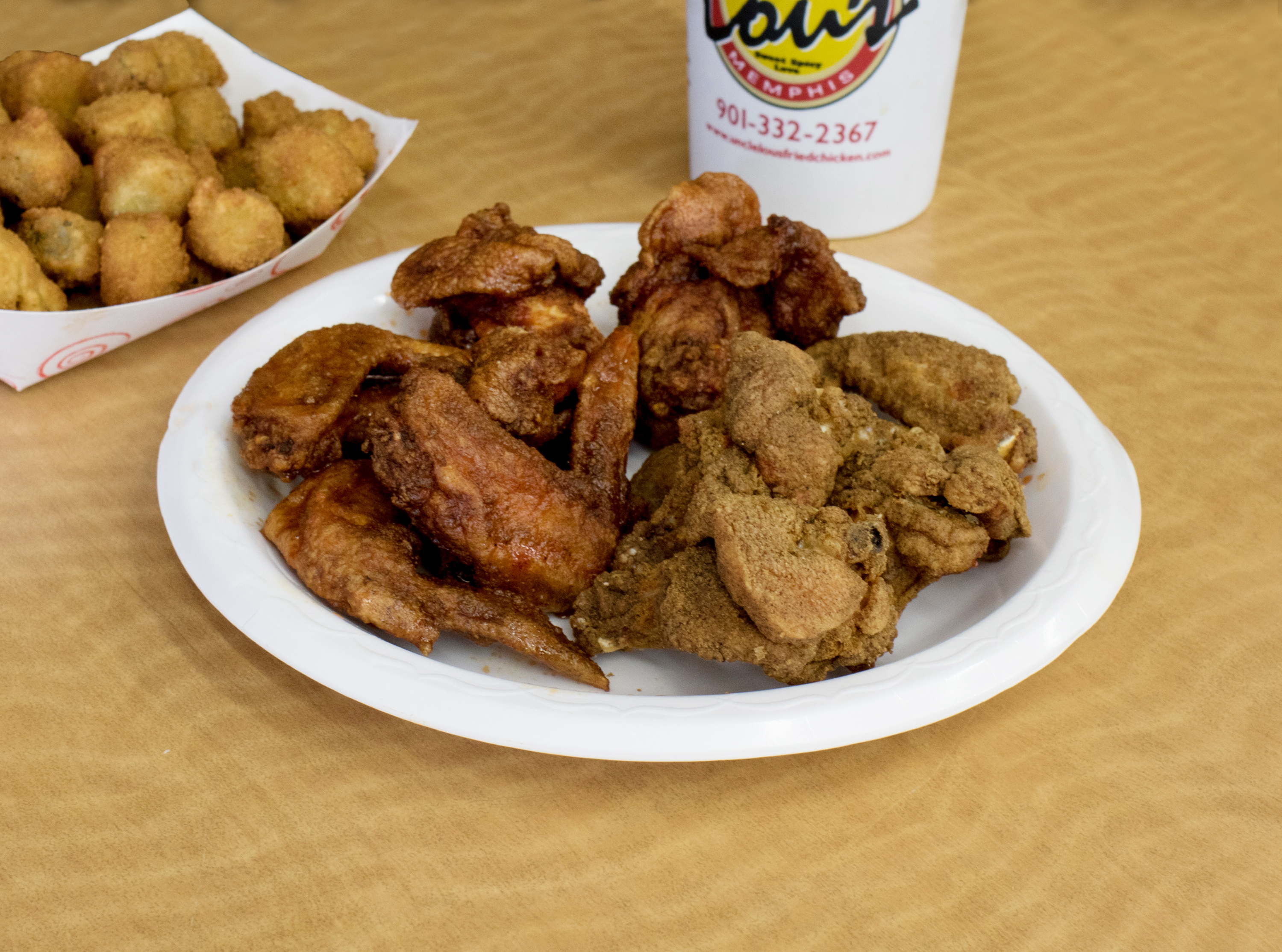 Order Party/Buffalo Wings food online from Uncle Lou's Fried Chicken store, Memphis on bringmethat.com