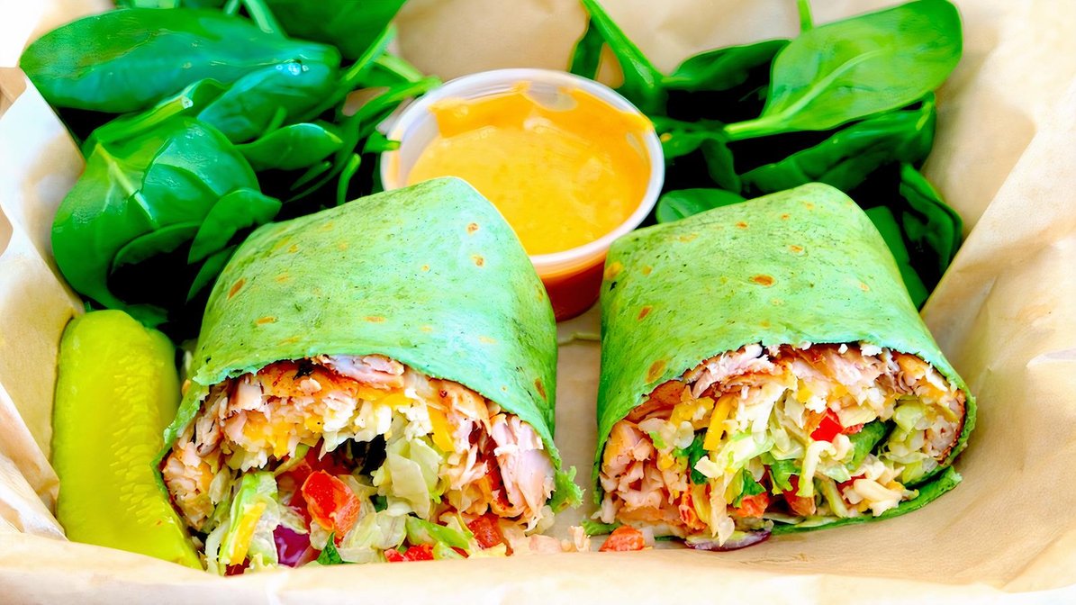 Order Beyond Meat Wrap food online from Creations Smoothie & Juice Bar store, Florissant on bringmethat.com