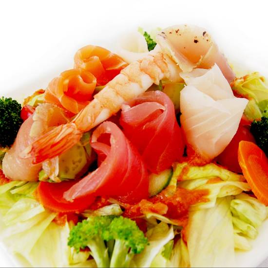 Order Sashimi Salad food online from Kai Sushi store, Orange on bringmethat.com