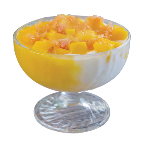 Order Snow White Mango Juice with Sago and Pomelo food online from Mango Mango Dessert store, Elmhurst on bringmethat.com