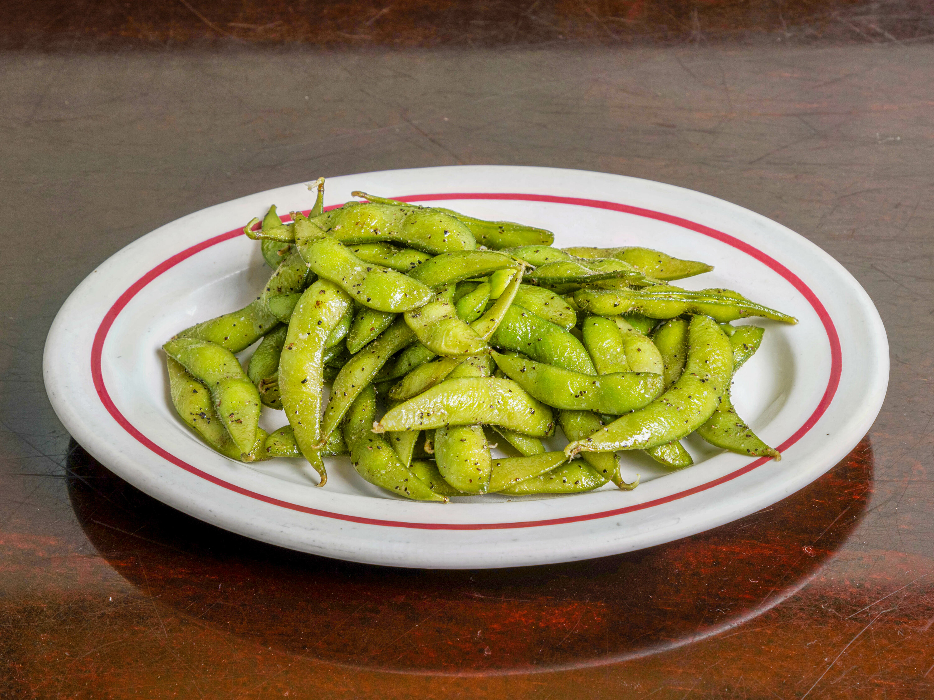 Order S5. Edamame with Salted and Pepper food online from Chinese Pavilion store, Sherwood on bringmethat.com