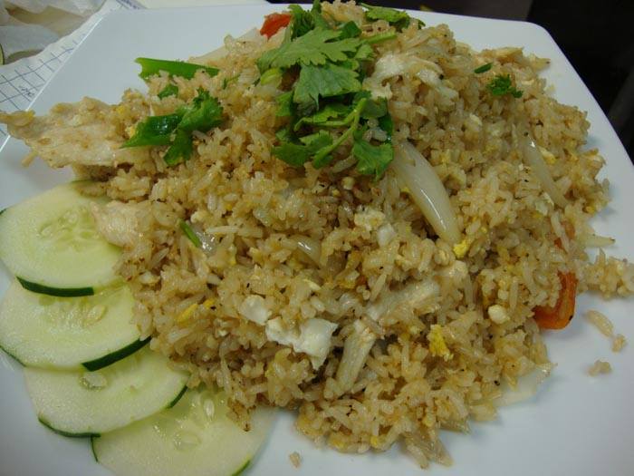 Order Thai Fried Rice food online from Inthai Restaurant store, Stamford on bringmethat.com
