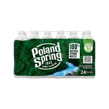 Order Poland Spring Water (16.9 oz x 24-pack) food online from Dolcezza Gelato store, Arlington on bringmethat.com