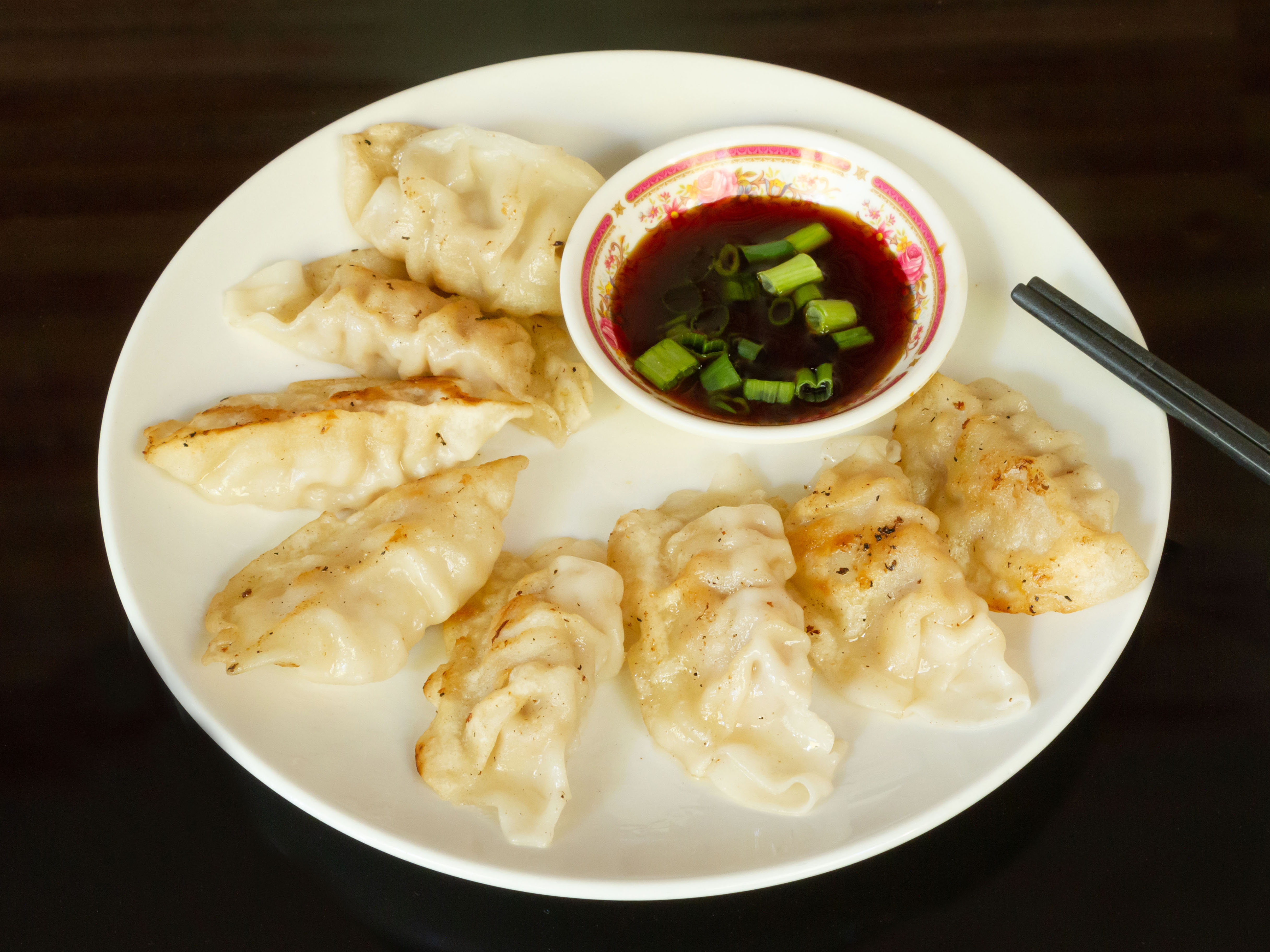 Order A02. Peking Raviolis food online from Chuan Shabu store, Worcester on bringmethat.com