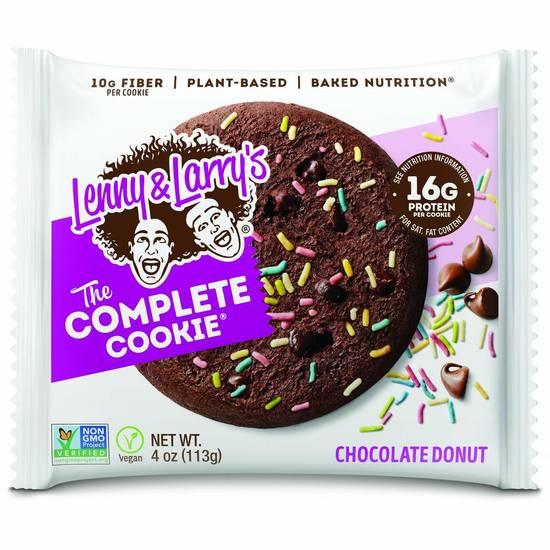 Order Lenny & Larry's The Complete Cookie - Chocolate Donut food online from IV Deli Mart store, Goleta on bringmethat.com