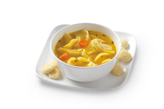 Order Side of Chicken Noodle Soup food online from Noodles & Company store, Indianapolis on bringmethat.com