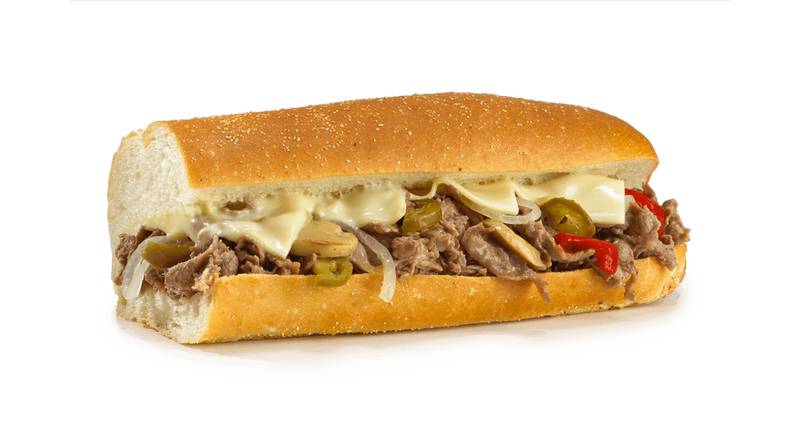 Order #56 Big Kahuna Cheese Steak food online from Jersey Mike Subs store, Peru on bringmethat.com