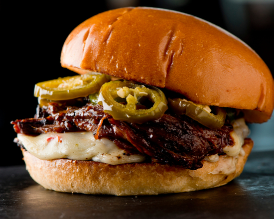 Order The Jalapeno Cheeseburger food online from Mothership Pizza store, Houston on bringmethat.com