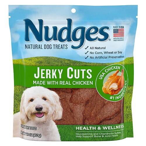Order Nudges Jerky Cuts Health & Wellness Made with Real Chicken - 16.0 oz food online from Walgreens store, Springdale on bringmethat.com