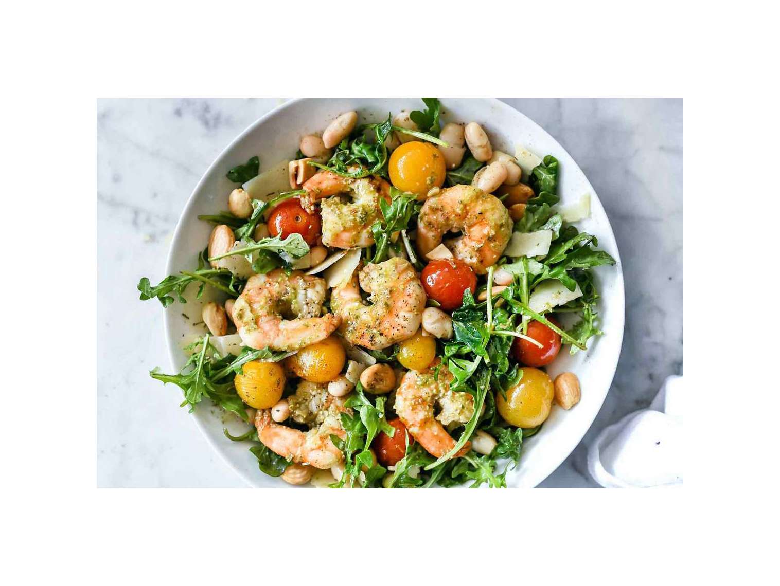 Order Shrimp Pesto Salad food online from Primo store, Yukon on bringmethat.com
