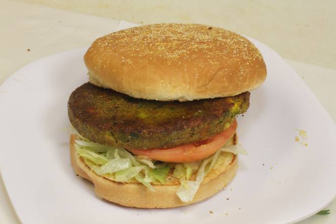 Order Veggie Burger food online from Koko Mediterranean Grille store, Chicago on bringmethat.com