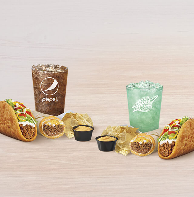 Order Cravings Meal for 2 food online from Taco Bell store, Pickerington on bringmethat.com