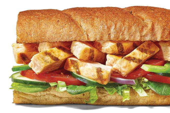 Order Grilled Chicken  Footlong Pro (Double Protein) food online from Subway store, Clanton on bringmethat.com