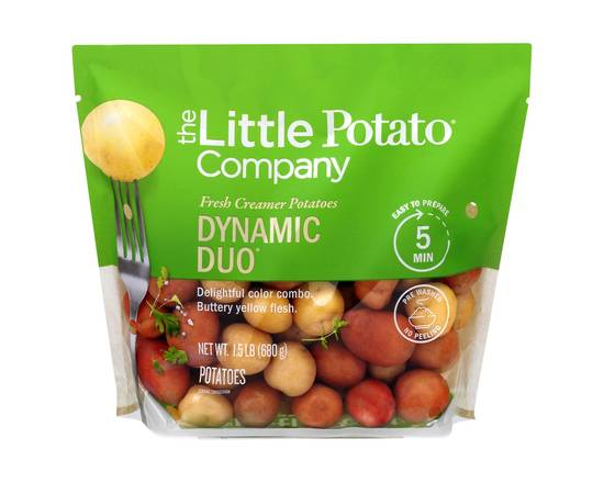 Order The Little Potato Company · Dynamic Duo Fresh Creamer Potatoes (1.5 lbs) food online from Albertsons store, Hillsboro on bringmethat.com