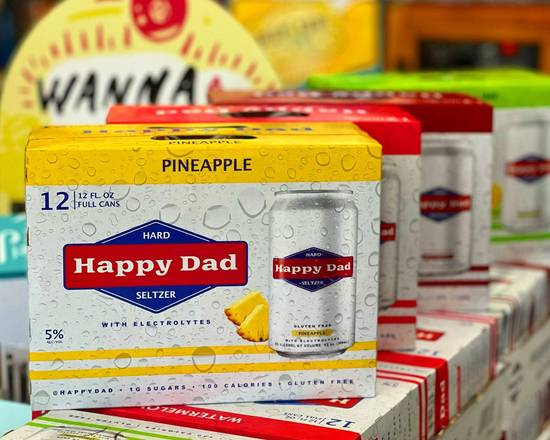 Order Happy Dad - Lemon Lime - 12 pk food online from Divine Wine and Spirits store, San Diego on bringmethat.com