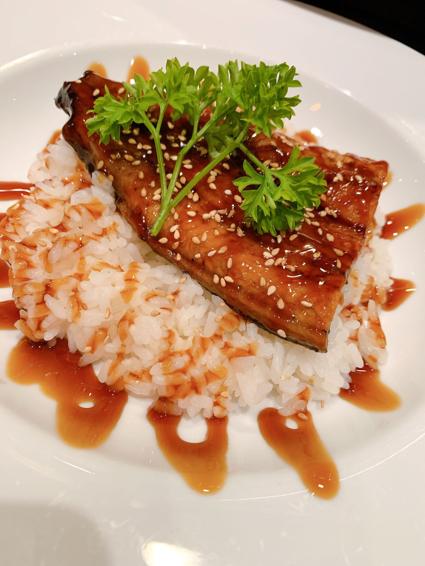 Order Unajuy Rice Plate food online from Oki Sushi store, San Francisco on bringmethat.com