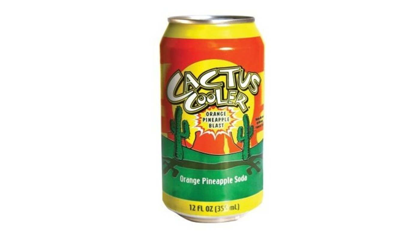 Order Cactus Cooler Orange Pineapple Soda 20 oz Bottle food online from Ocean Liquor store, South Pasadena on bringmethat.com