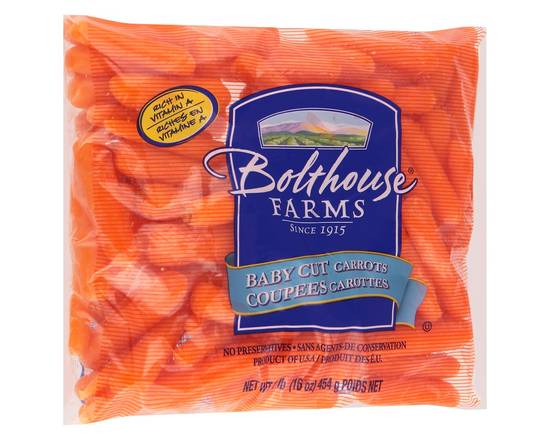 Order Bolthouse Farms · Baby Cut Carrots (1 bag) food online from Winn-Dixie store, Apollo Beach on bringmethat.com