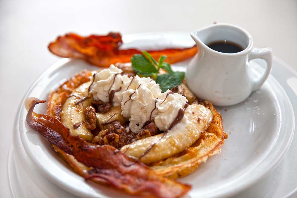 Order Louise Waffle food online from Crepe Express store, Houston on bringmethat.com