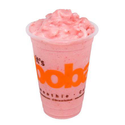 Order Strawberry Smoothie food online from Boba Time store, Rolling Hills Estate on bringmethat.com