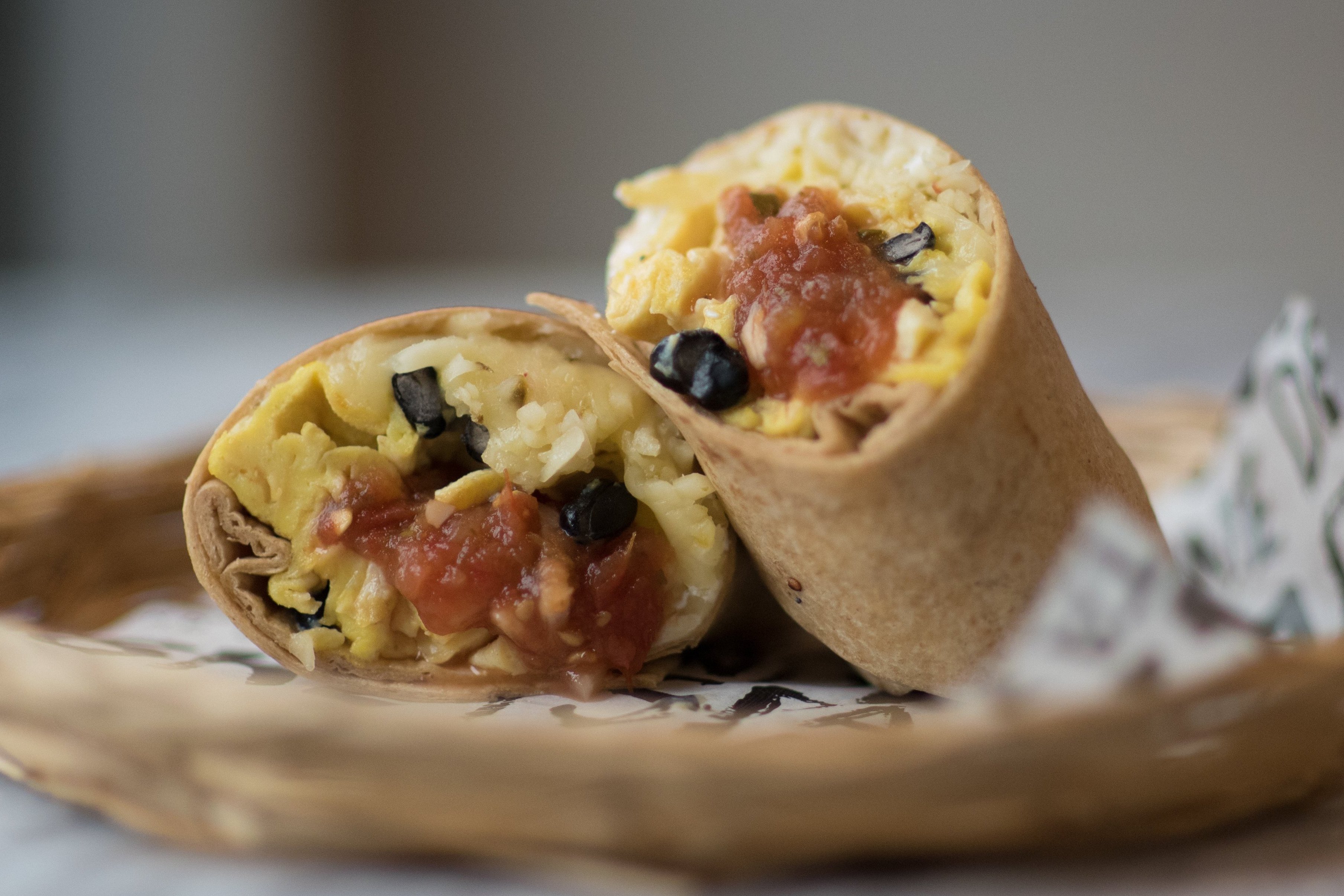 Order Breakfast Burrito* food online from The Goddess and Grocer store, Chicago on bringmethat.com
