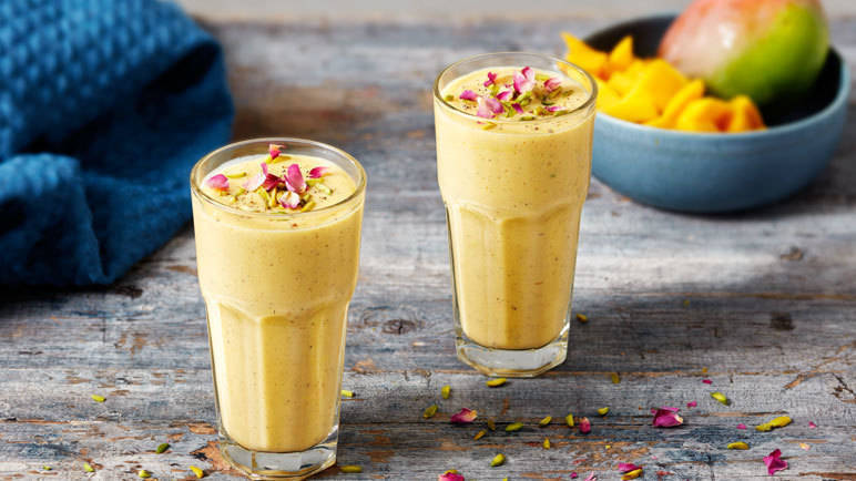 Order Mango Lassi food online from Shimla Peppers store, Naperville on bringmethat.com
