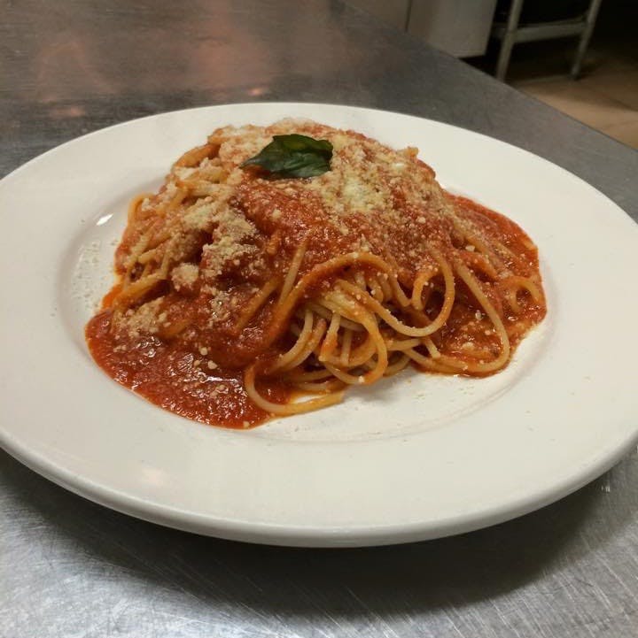 Order Pasta with Tomato Sauce - Platter food online from Lorenzo's Pizza store, Fountain Hill on bringmethat.com