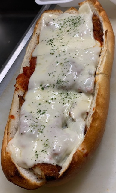 Order Chicken Parmigiana Sandwich food online from Uncle Joe Pizzeria & Grill store, Williamstown on bringmethat.com
