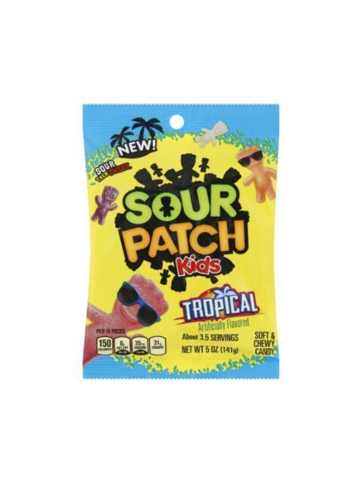 Order Sour Patch Kids Tropical (5 oz) food online from Neighborhood Scoops store, Marietta on bringmethat.com