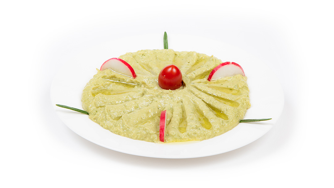 Order Avocado Hummus  food online from Fadi Mediterranean Grill store, Katy on bringmethat.com