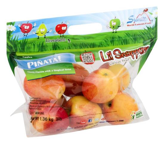 Order Stemilt · Pinata! Lil Snappers Apples (3 lbs) food online from Jewel-Osco store, Park Ridge on bringmethat.com