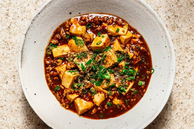 Order Mapo Tofu food online from Happy Inn Chinese Cuisine store, Rosemont on bringmethat.com