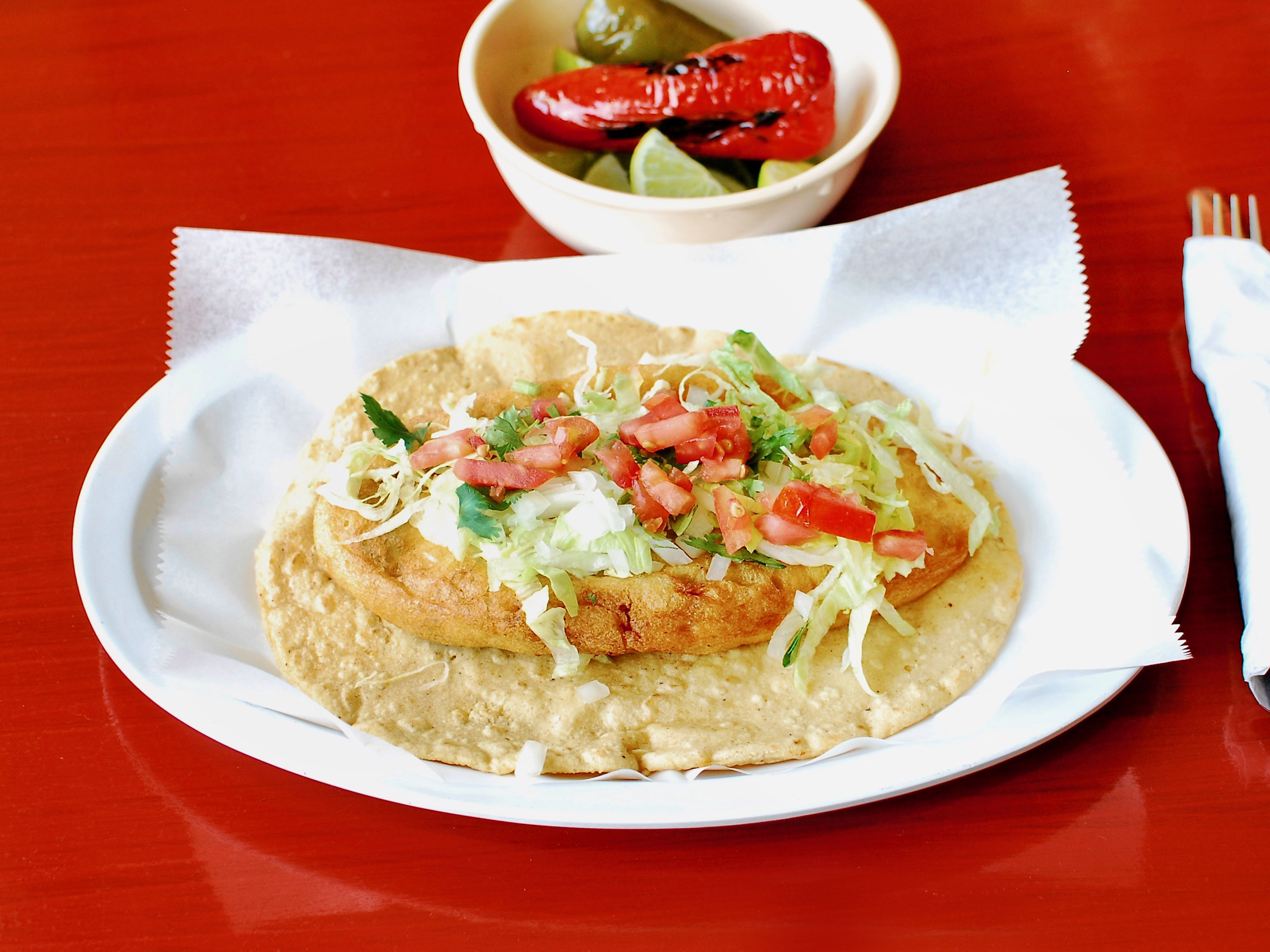 Order Chile Relleno Taco food online from Taqueria La Paz store, Chicago on bringmethat.com