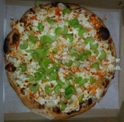 Order Buffalo Chicken Pizza food online from Korner Store store, Oakland on bringmethat.com