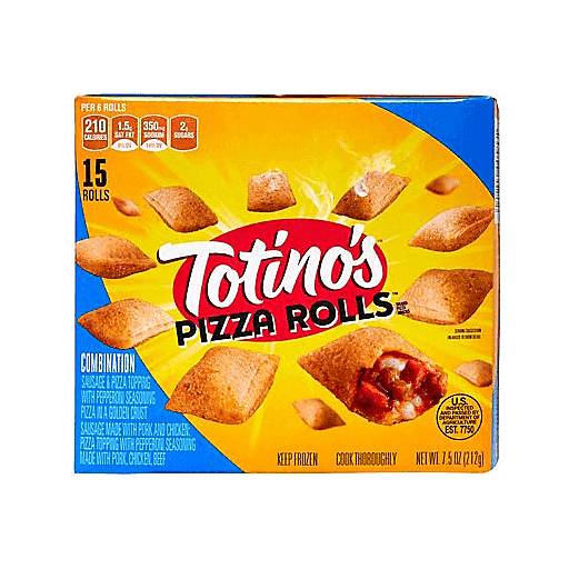 Order Totino's Combination Pizza Rolls (7.5 OZ) 133690 food online from BevMo! store, Greenbrae on bringmethat.com
