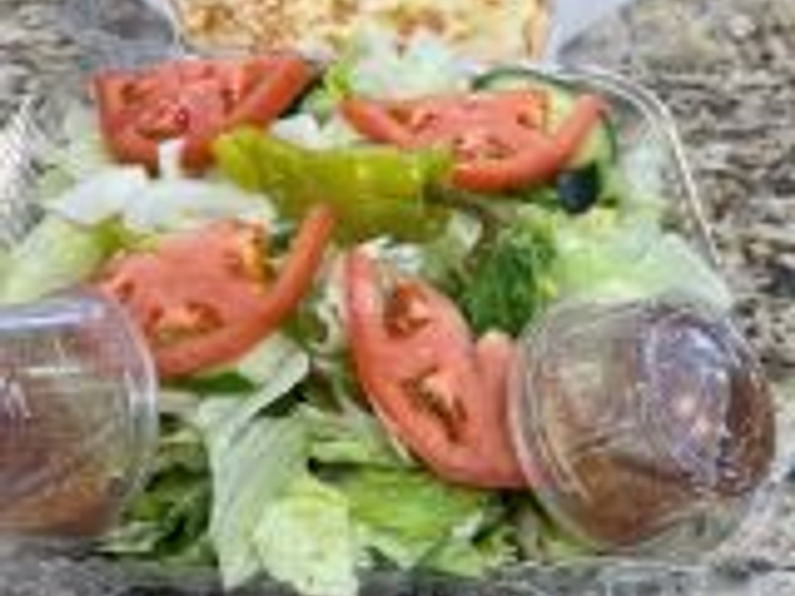 Order Garden Salad  food online from Squabs Gyros store, Melrose Park on bringmethat.com