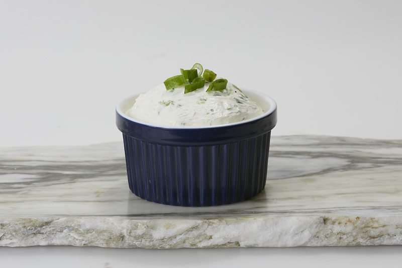 Order 1/4 lb. Scallion Cream Cheese food online from Murray's Bagels store, New York on bringmethat.com