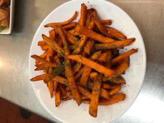 Order 7. Sweet Potato Fries food online from Super Pan store, San Francisco on bringmethat.com