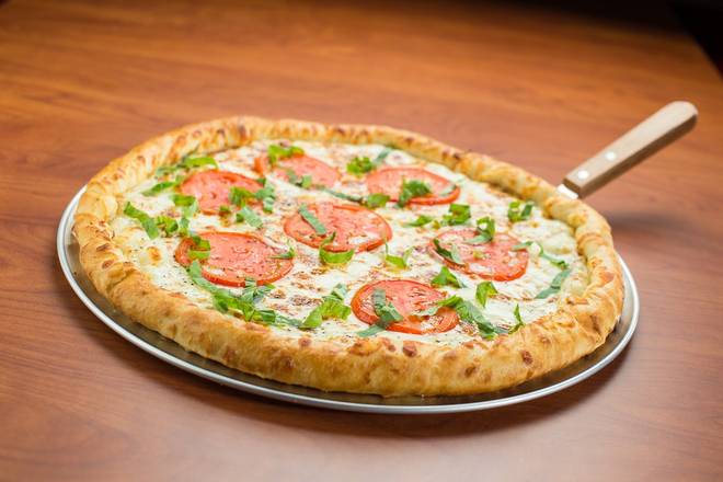 Order 14" Margherita Pizza food online from Native Grill & Wings store, Phoenix on bringmethat.com
