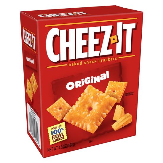 Order Cheez-It Original Cheese Crackers, 4.5 OZ food online from Cvs store, FALLS CHURCH on bringmethat.com