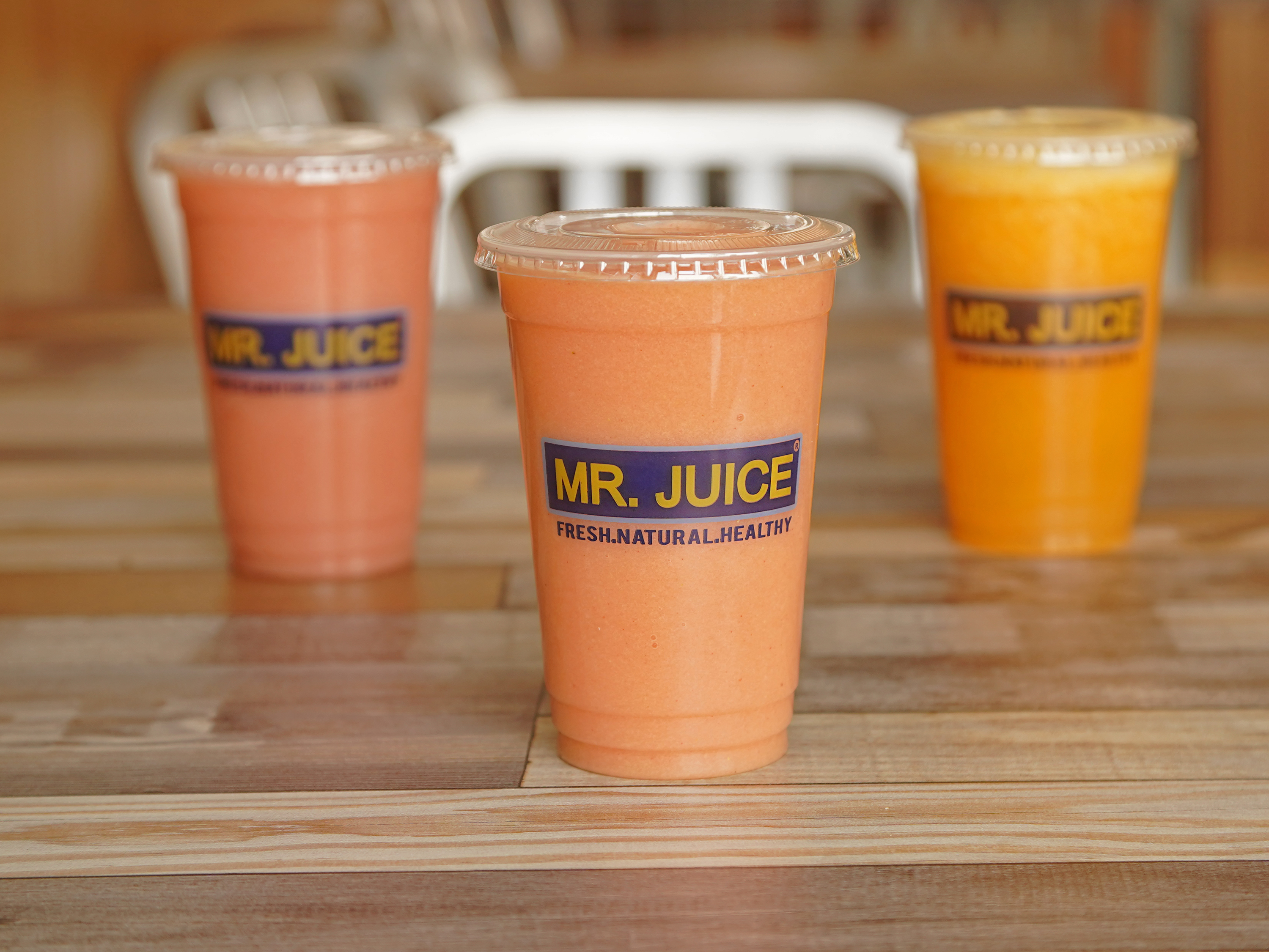 Order Watermelon and Melon Smoothie food online from Mr. Juice store, Woodland Hills on bringmethat.com