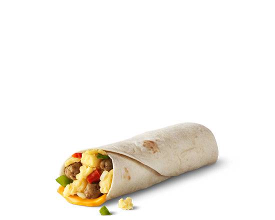 Order Sausage Burrito food online from Mcdonald store, River Forest on bringmethat.com