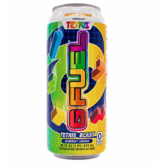 Order G Fuel Energy Drink - Tetris Blast food online from IV Deli Mart store, Goleta on bringmethat.com