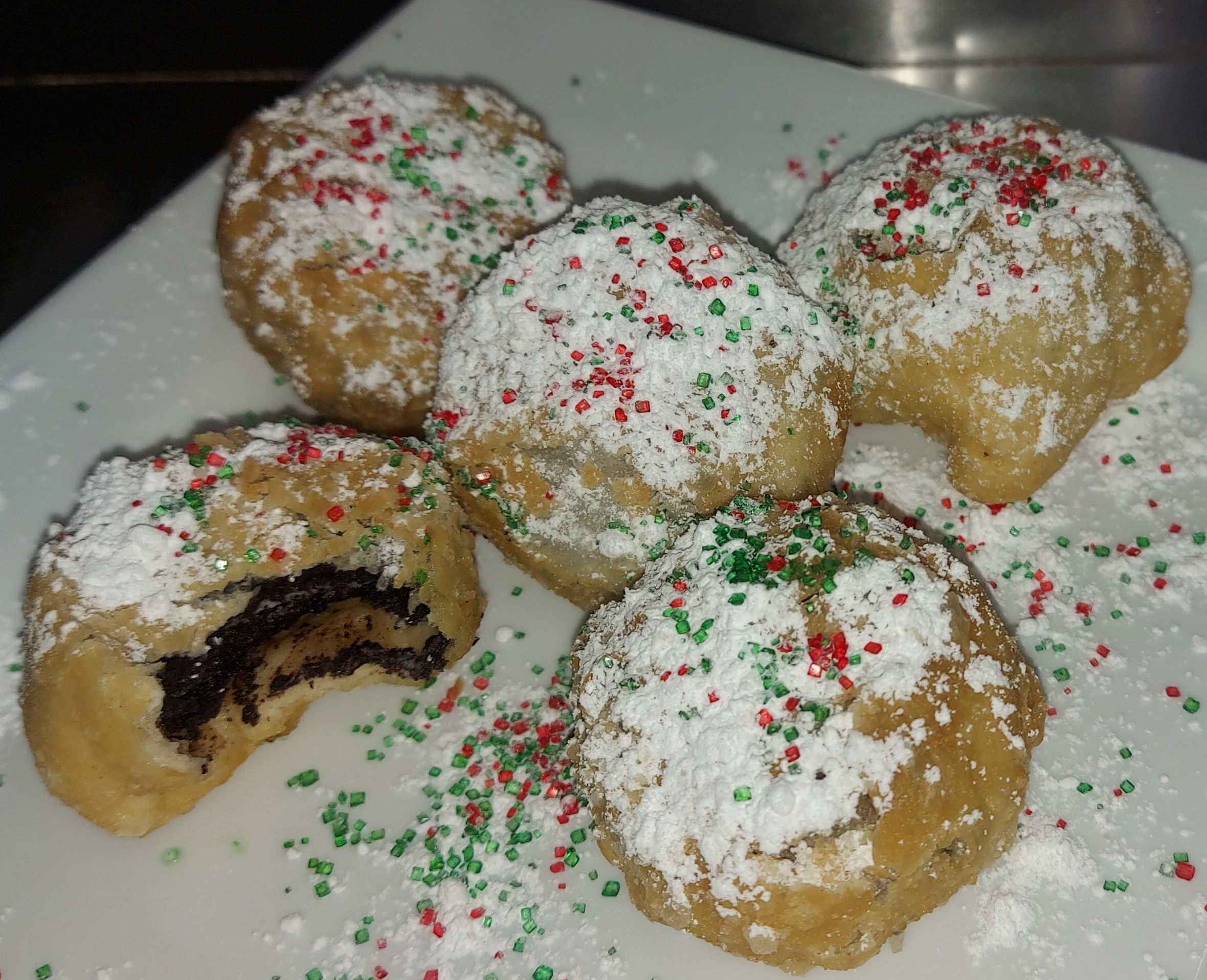 Order ***Homemade Deep Fried Dough Oreo*** food online from Mama Bear Kitchen store, Quincy on bringmethat.com