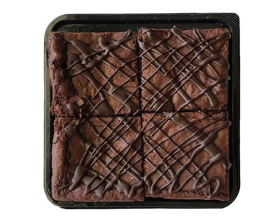 Order Hand Crafted Fudge Brownies, 4 ct. food online from Lucky California store, Livermore on bringmethat.com