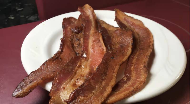 Order Bacon (4 pcs) food online from Elios Family Restaurant store, San Leandro on bringmethat.com