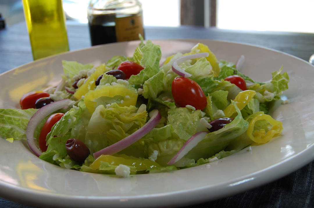 Order Greek Salad food online from Jake & Elwood store, Louisville on bringmethat.com